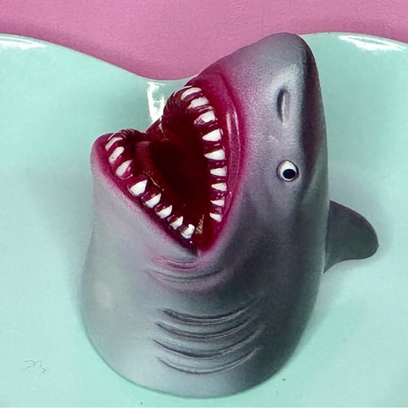 Great White Shark Finger Puppet for festivals and Raves - Picture 5 of 5
